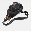 Men Nylon Sling Chest Handbag School Backpack Shoulder Bag Travel Messenger