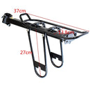 Bike Bicycle Cycling Quick Release Rear Rack Seat Post Pannier Carrier Luggage