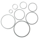 8PCS Ring Metal Die Cutting DIY Scrapbook Photo Paper Card Gift Party Decor
