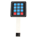 5Pcs 4 x 3 Matrix 12 Key Array Membrane Switch Keypad Keyboard