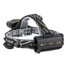 OUTERDO USB Rechargeable Headlamp Battery Work Lamp Camping Hunting Emergency Lantern