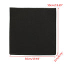 50x50x2cm Black Aquarium Biochemical Cotton Filter Foam Fish Tank Sponge Pads