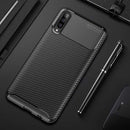 Bakeey Protective Case For Samsung Galaxy A50 2019 Carbon Fiber Fingerprint Resistant Soft TPU Back Cover
