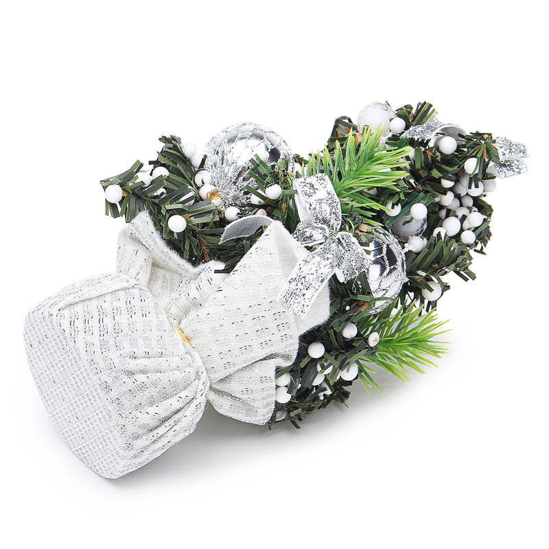 20CM Mini Christmas Tree Flower Table Decor Festival Party Ornaments Xmas Gift Decorations
