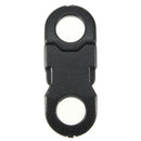 10Pcs Buckles Hook Black For Paracord Bracelets Plastic Clasp Side Release