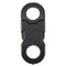 10Pcs Buckles Hook Black For Paracord Bracelets Plastic Clasp Side Release