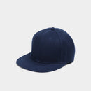 NUZADA Cotton Baseball Cap Flat Brim Hat Hip-Hop Pure Color Men Women Adjustable Cycling Hat