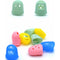 6pcs Silicone Guitar Finger Protector Finger Guards for Ukulele Guitar Practicing