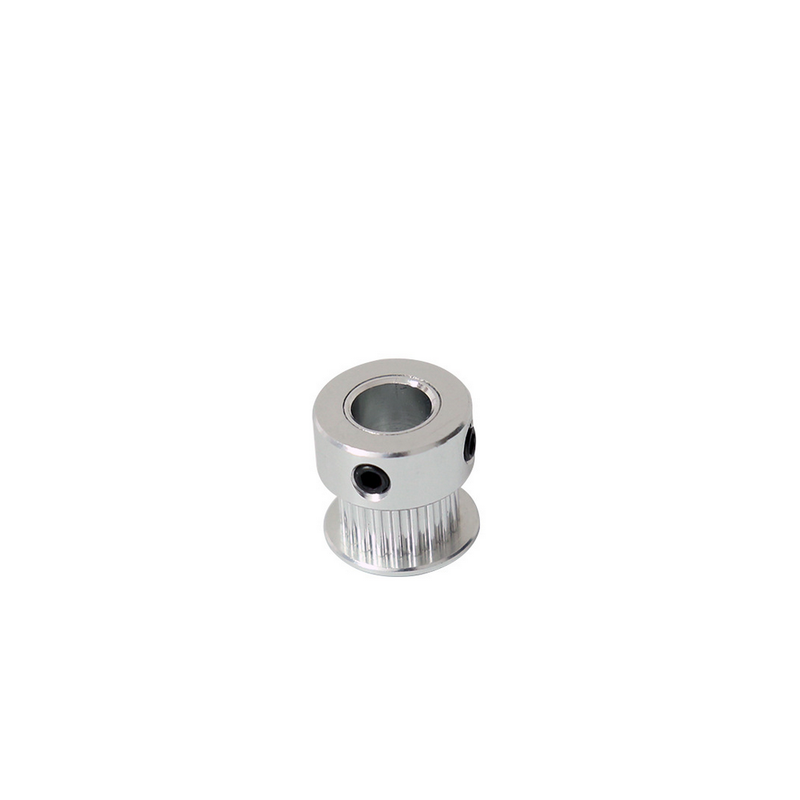 Anet Aluminum 16 Teeth Timing Belt Pulley 5mm Bore 6mm Width Flange Synchronous Wheel for 3D Printer CNC Parts