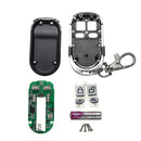 4 Button 318MHz Replacement Garage Door Remote Control for MCT-11 MCT-3 DNT00090