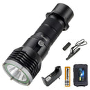 AloneFire DV51 XM-L2 LED Waterproof LED Flashlight 18650/21700 Flashlight Diving Flashlight