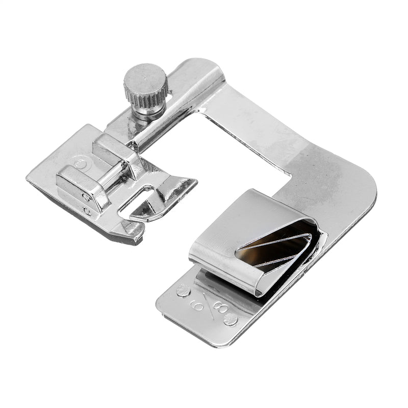 3Pcs Domestic Sewing Machine Presser Foot Rolled Hem Feet Set 4/8'' 6/8'' 8/8''