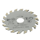 18 Teeth Diameter 54.8mm Circular TCT Saw Blade Concrete Cement Wood Cutting Saw Blade