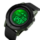 SKMEI 1476 Large Dial Multi-function Chronograph Alarm Outdoor Sports Waterproof Men Watch Digital Watch
