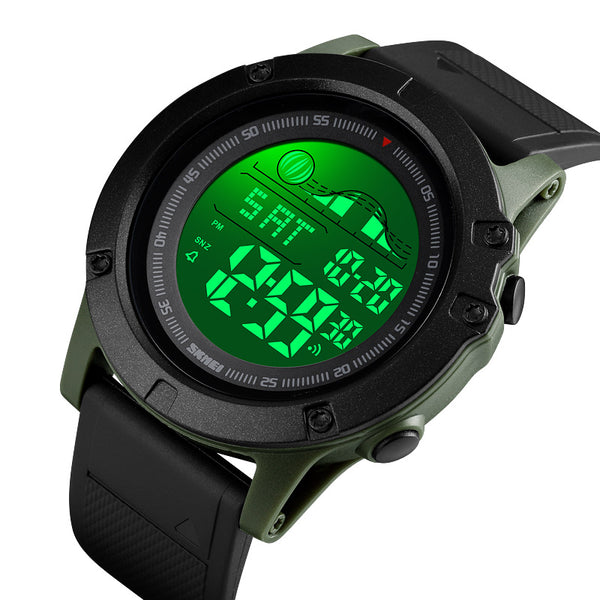 SKMEI 1476 Large Dial Multi-function Chronograph Alarm Outdoor Sports Waterproof Men Watch Digital Watch