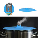 Silicone Ship Steaming Lid Steam Boat Pot Lid Pot Cover Food Fresh Covers Kitchen Cooking Tool