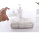 Jacquard Towel 100% Cotton Solid Bath Towel Beach Towel For Adults Fast Drying Soft 3 Colors Thick High Absorbent Antibacterial