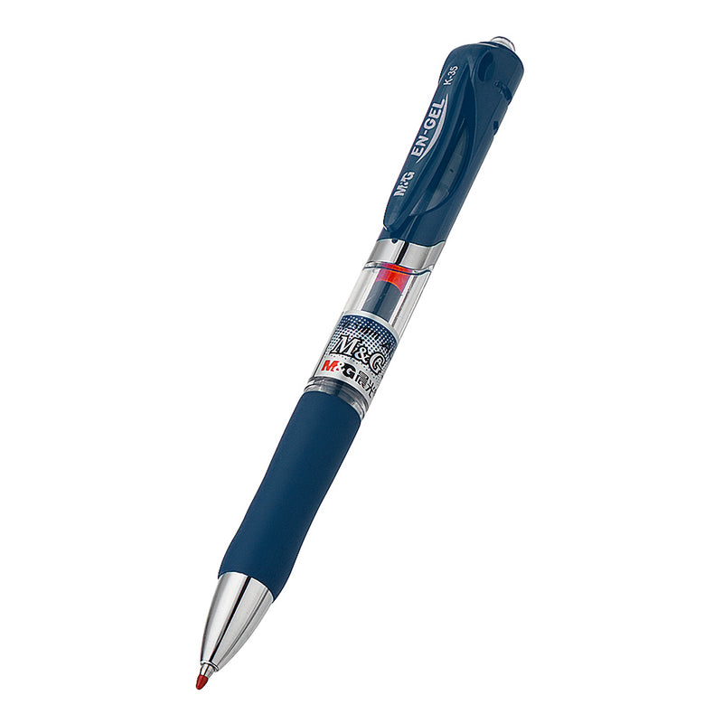 M&G Customize 0.5mm Student Office Pen 1008 Signing Pen Black-Blue-Red By Moving Neutral Pen 12Pcs