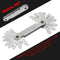 20PC Blades Metric 55/60 Screw Pitch Thread Measuring Gauge Dual Gage Tool
