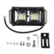LED Single Three-sided Illumination 6Inches 6500-7000k Ip68 9-32V White Light Off-road ATV Work Headlights