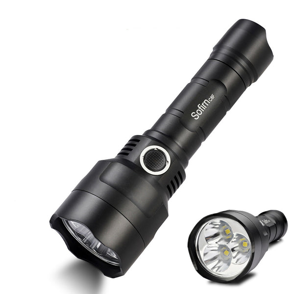Sofirn C8A C8T C8F Tactical Flashlight High Power LED Flashlight 18650 XPL2 XPL HI Powerful lamp Portable Torch Light Hunt Bike Camp