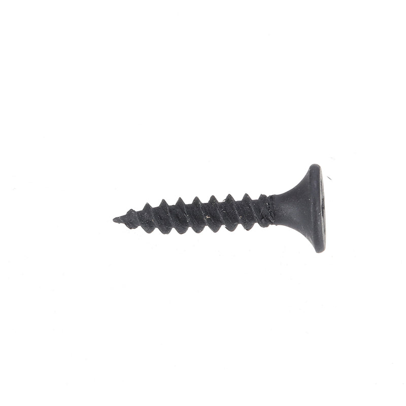Suleve M3.5CP2 1000Pcs M3.5 20mm Corss Black Recessed Flat Head Self Tapping Ash Phosphorus Drywall Metric Threaded Wood Screw Nail Bolt