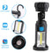 YH8353 2 x XPE + COB Whit & Red Lights USB Rechargeable Adjustable Head Magnetic Tail LED Flashlight