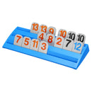 Rummikub Game Card Original Traveling Portable Tile Board Games 106 Tiles Family Toys