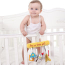 Owl Newborn Baby Stroller Bed Music Bed Bells Pendant Plush Toys Soft Early Educational Toys