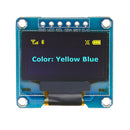 0.96 Inch 6Pin 12864 SPI Blue Yellow OLED Display Module For