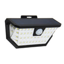 48 LED Solar Powered Wall Light Wide Angle Motion Sensor Outdoor Fence Lamp IP65