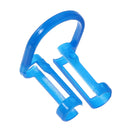 50pcs Disposable Cotton Roll Holder Blue Clip For Teeth Clinic Isolator Dental Tools