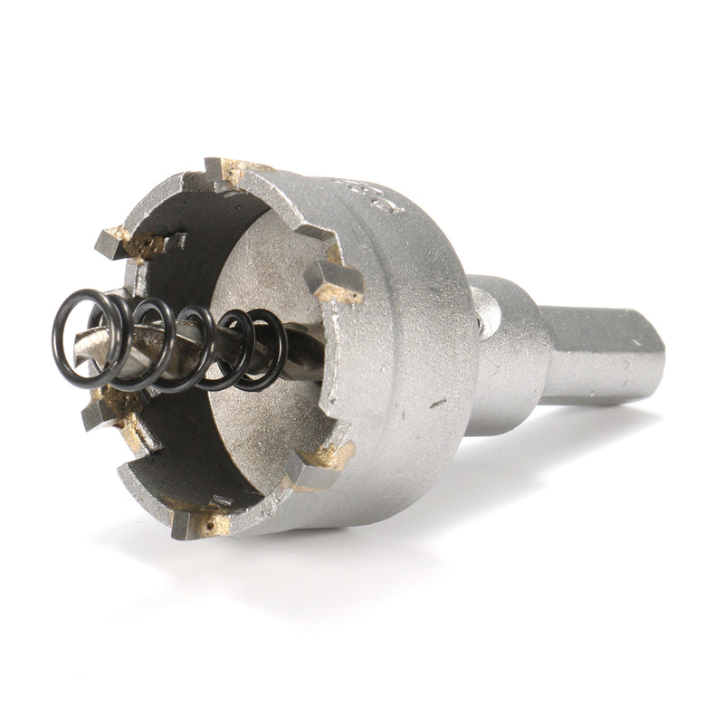 6pcs 16/18/20/22/25/32mm Steel Carbide Tipped Drill Bit Set 16-32mm Metal Hole Saw Alloy Cutter