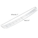Outer Rear Bumper Protector Sill Plate Cover Guard For Mitsubishi OUTLANDER 2016