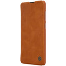 NILLKIN Flip Bumper Shockproof Card Slot Holder Full Cover PU Leather Vintage Protective Case for Samsung Galaxy Note10 Lite