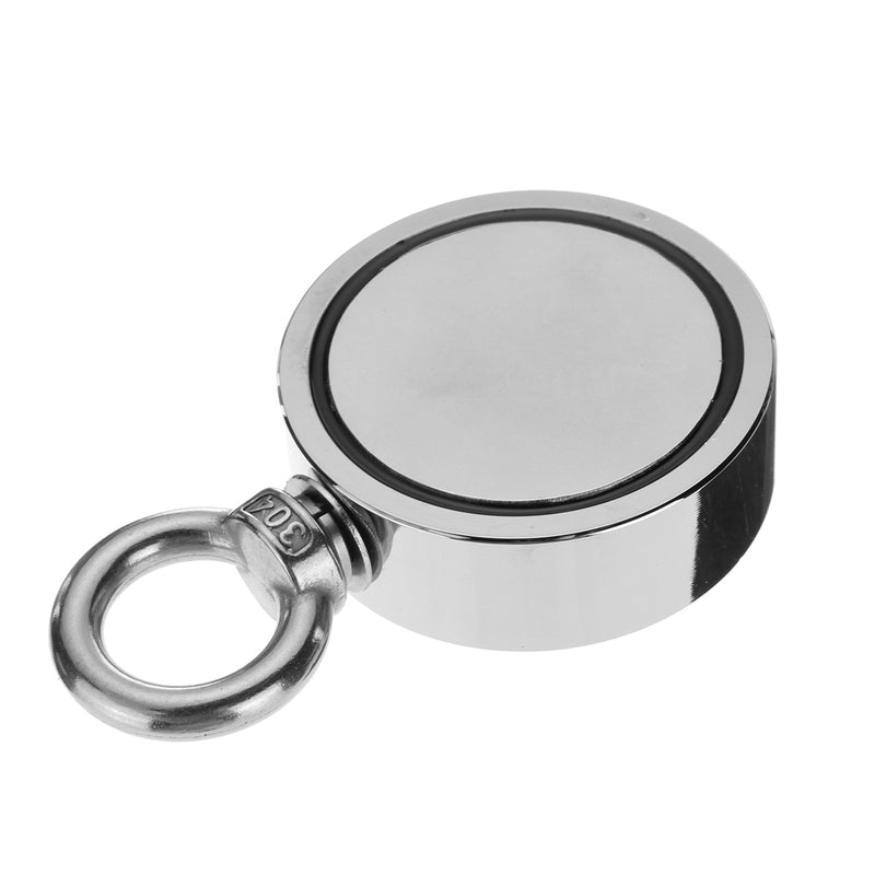 48-94mm Double Sided Neodymium Recovery Magnet Salvage Magnet for Sea Fishing Hunting