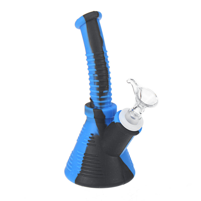 Portable Silicone Water Pipe Smoker Pipe Herb Unbreakable Silicone Toba-cco Weed Pipe