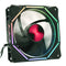 Coolmoon 3PCS 12cm Adjustable RGB Cooling Fan with IR Controller for Desktop PC