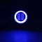 3inch 12/24V 6500K 20W Round LED Work Light Blue+White With Angel Eyes Lights Spot Fog light For Car Boat Motorcycle