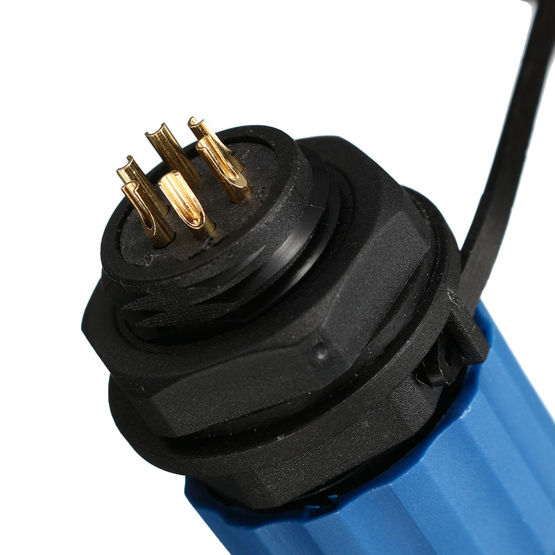 SP16 IP68 Waterproof Connector Male Plug & Female Socket 6 Pin Panel Mount Wire Cable Connector Aviation Plug