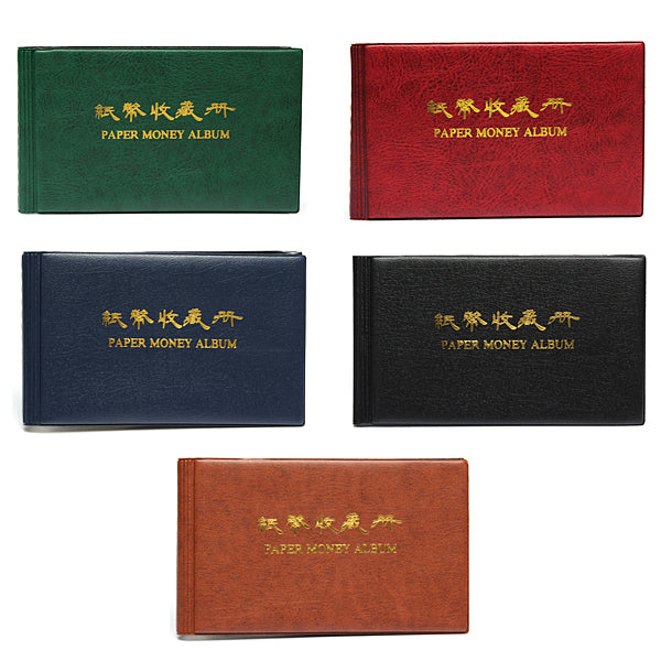 Paper Money Currency Banknote Holder Collection Storage Photo Album Collecting 20 Note Storage Baskets