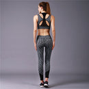 Women Fitness Sports Yoga Running Tight Elastic Leggings Trousers Pants