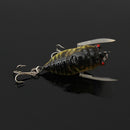 1pcs Cicada Minnow Fishing Lure Hard Tackle Bait Fishing Hook Bass Crankbaits Hook