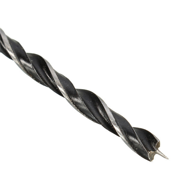 5pcs 4-10mm Hex Shank Wood Working Auger Drill Bit Four Slot Four Blade Bore Hole Twist Drill