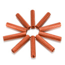 Suleve M3AS17 50Pcs M3 25mm Knurled Standoff Aluminum Alloy Anodized Spacer