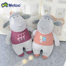 Metoo Horse Zebra Lamb Plush Doll Backpack Strap Accessories Key Chain Creative Gift