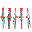 LEO 28006 Folding Stainless Steel Spring Automatic Fishing Rod Holder 8KG Pull Spring Bracket