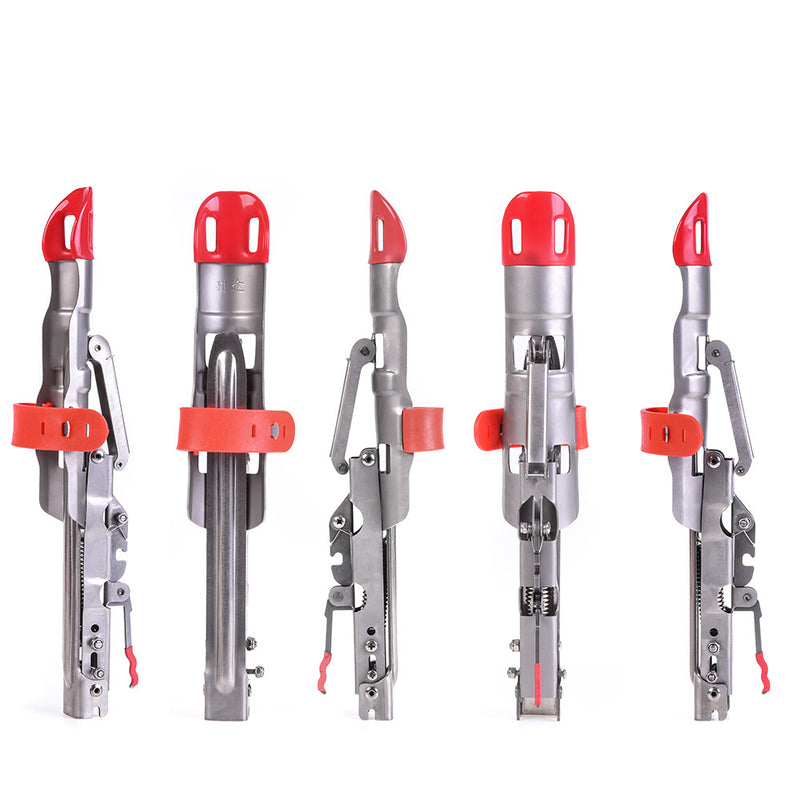 LEO 28006 Folding Stainless Steel Spring Automatic Fishing Rod Holder 8KG Pull Spring Bracket