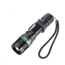 Elfeland SA9 2000lm Zoomable Mini Torch + 1Pcs Elfeland 3000mAh 3.7V 18650 Battery Household Useful Long Shot Flashlight