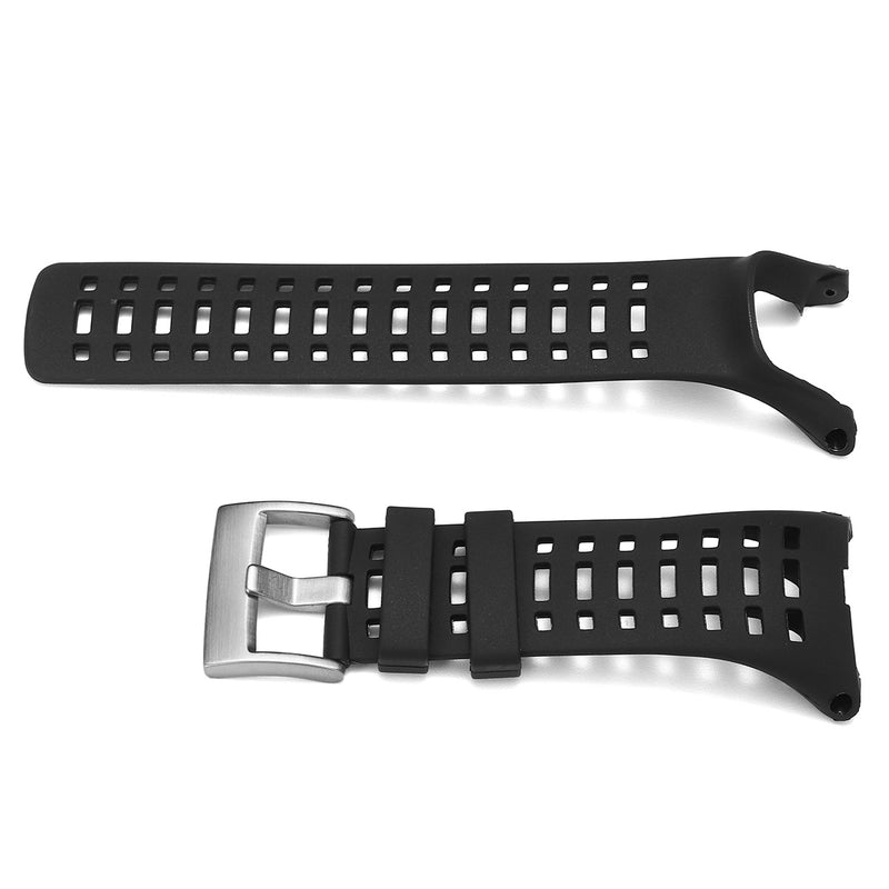 Black Silicone Watch Band for Suunto Ambit 3 Peak/Ambit 2